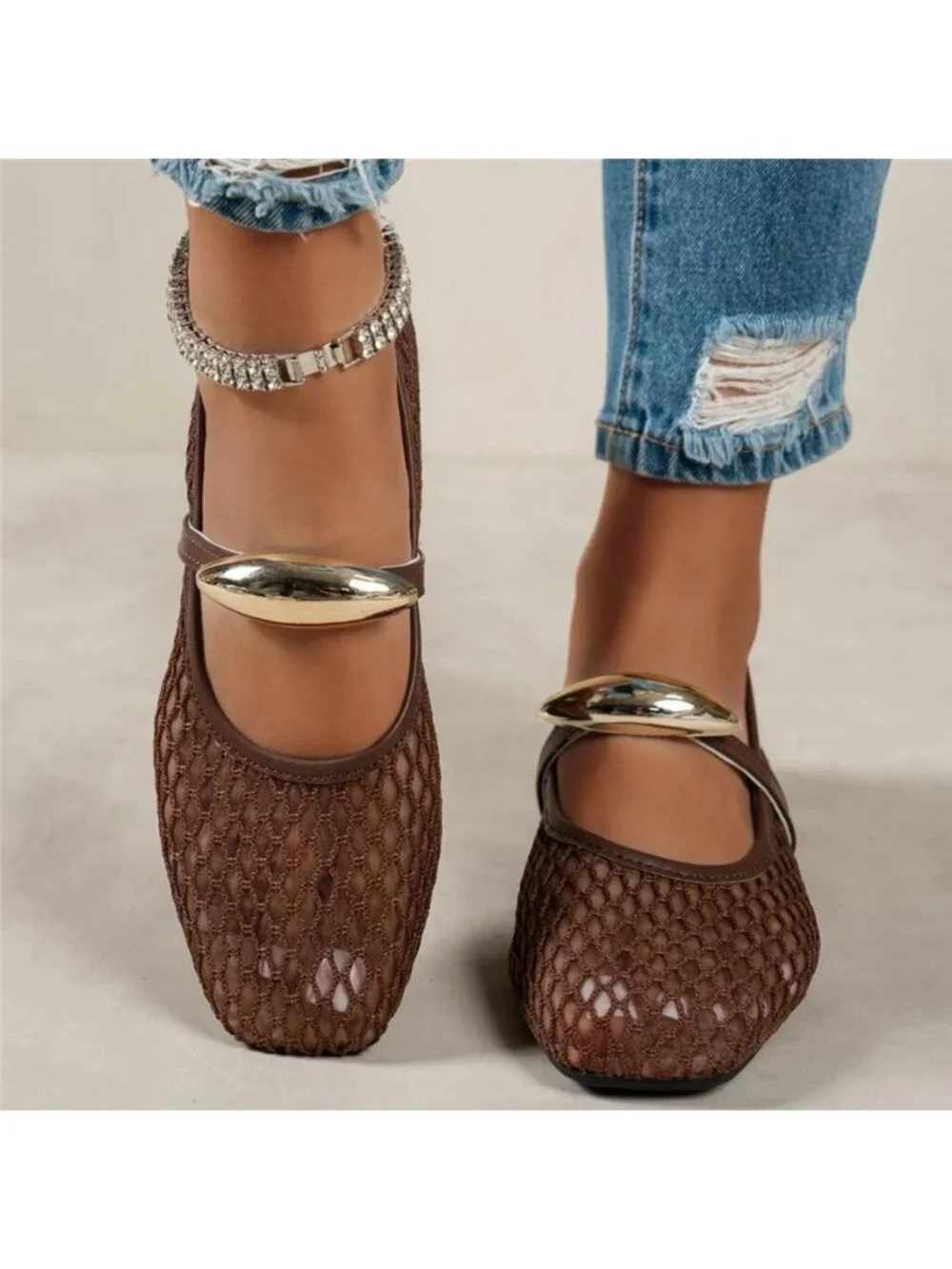 Square Toe Slip-Ons - Picture 4 of 11